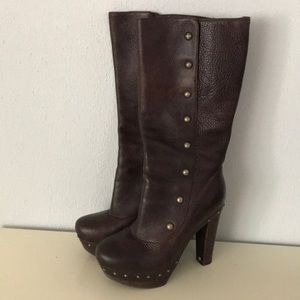 Ugg Leather knee high boot